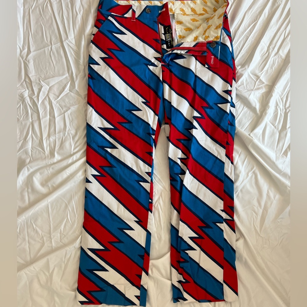 Loudmouth golf pants (Grateful Dead print) - Picture 3 of 3